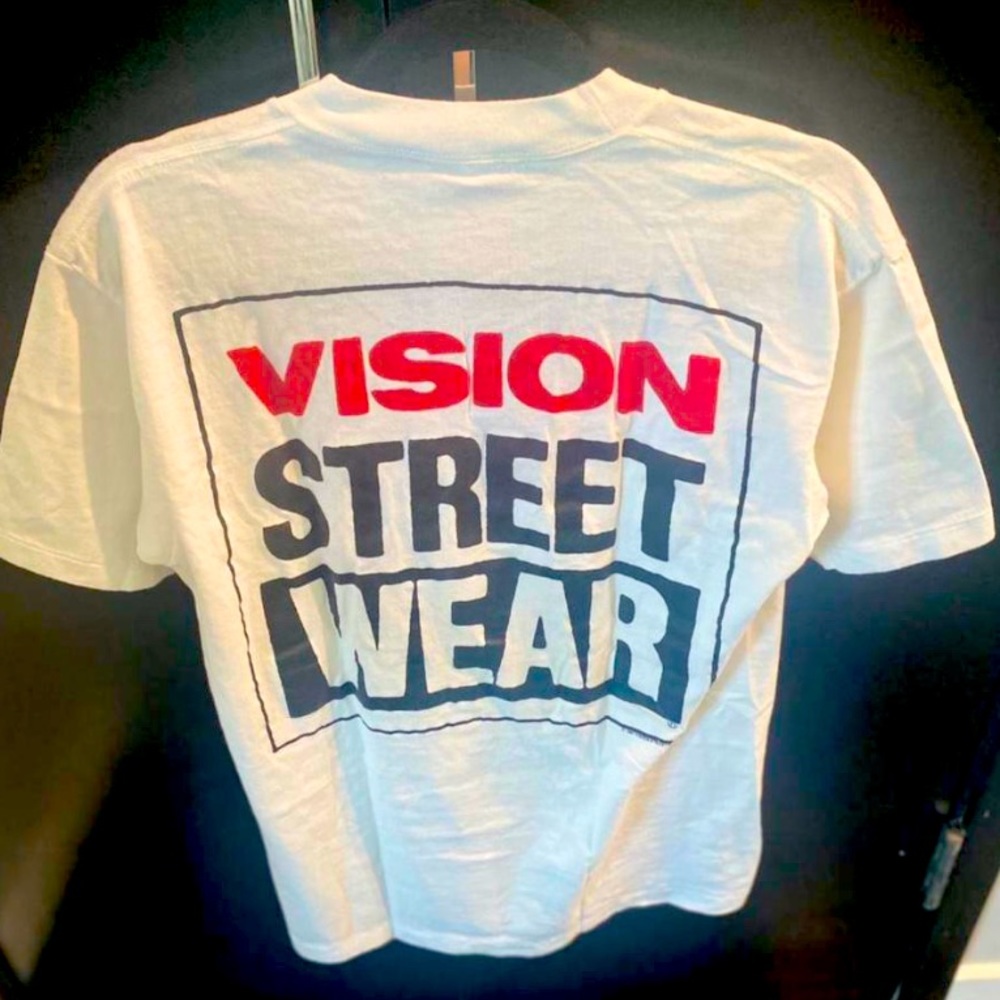 Vision Street Wear vintage 1987 tshirt size men’s large. Authentic! - Picture 3 of 4